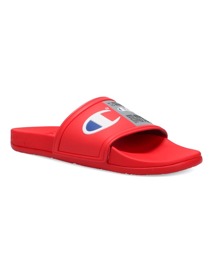 Champion Badslippers Heren - Rood - Ipo Squish ( 597280-SPY )